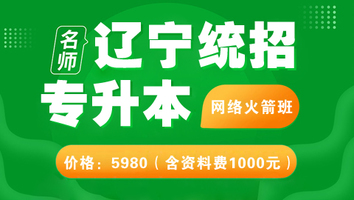 辽宁统招专升本（网络火箭班）