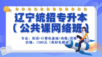 辽宁统招专升本（公共课网络班）
